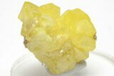 Striking Sulfur Crystal Cluster - Italy #207665-1